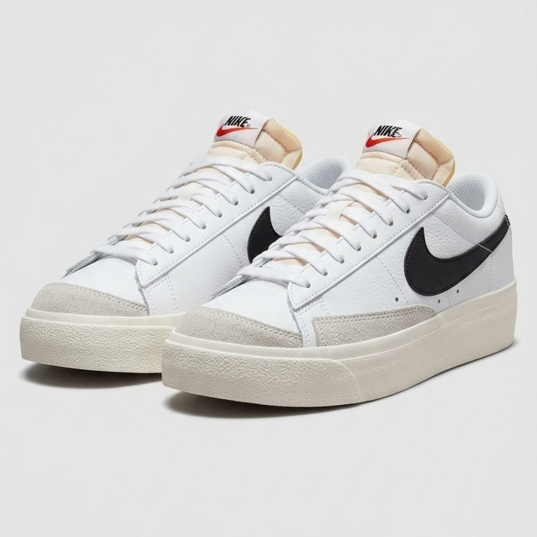 Nike Blazer Low Platform - Blanco / Negro
