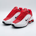 Nike Shox R4 - Blanco / Rojo